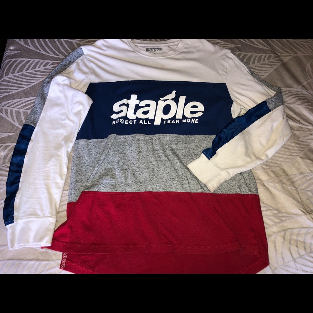 staple long sleeve shirt